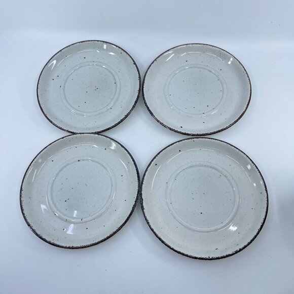 vintage stonehenge midwinter rangoon cup and saucer set of 4 1980's - Picture 2 of 7